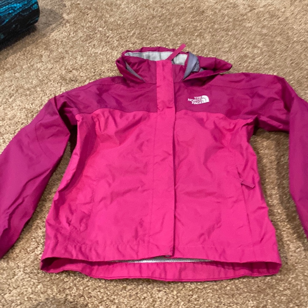north face raincoat